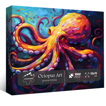 Octopus Art Jigsaw Puzzle 1000 Pieces